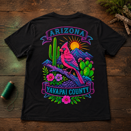 Arizona Cardinal Desert Graphic T-Shirt