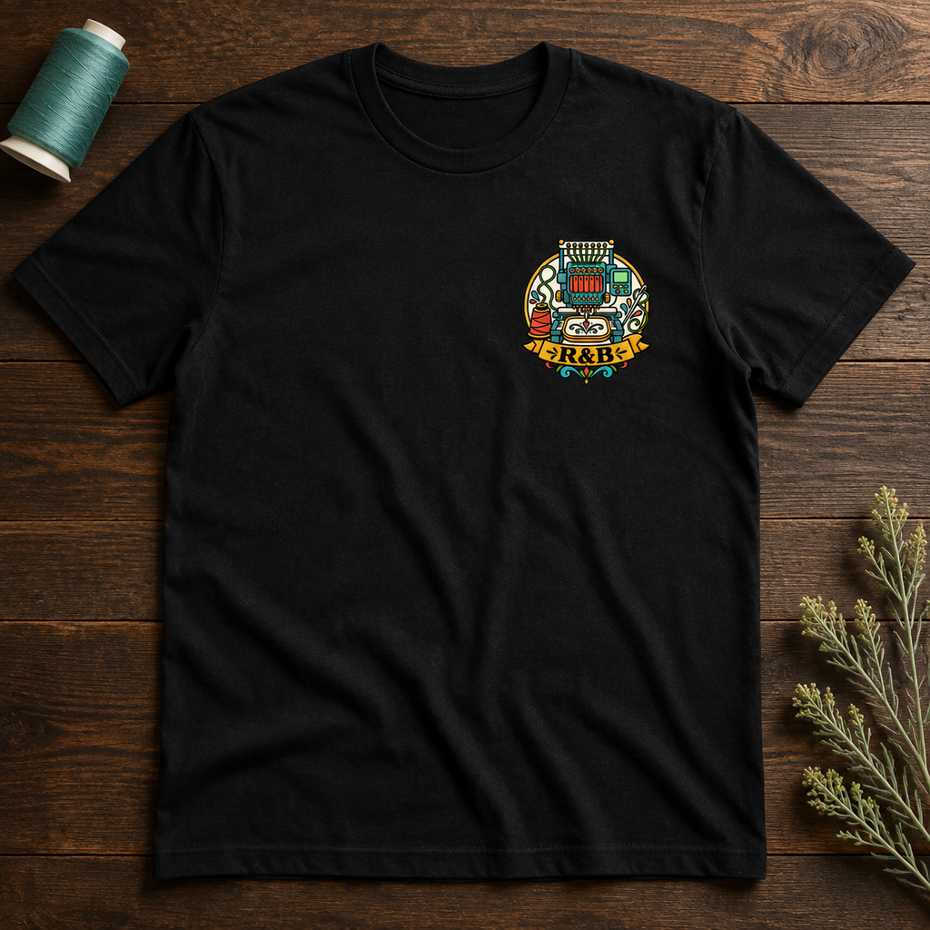 Stitched With Pride Embroidery T-Shirt